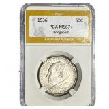 1936 Bridgeport Half Dollar PGA MS67+