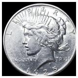1925 Peace Silver Dollar CLOSELY UNCIRCULATED