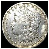 1890-CC Silver Morgan Dollar LIGHTLY CIRCULATED