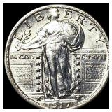 1917 Type 1 Standing Liberty Quarter UNCIRCULATED