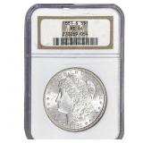 1881-S Morgan Silver Dollar NGC MS64