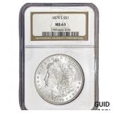 1879-S Morgan Silver Dollar NGC MS63