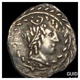 Arabia Felix Sabaean 160-180 BC SIlver 1/2 Unit N