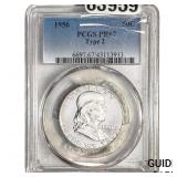 1956 Franklin Half Dollar PCGS PR67 Type 2
