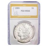 1903 Morgan Silver Dollar PGA MS66