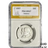 1937 Antietam Half Dollar PGA MS67