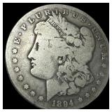 1894-S Silver Morgan Dollar NICELY CIRCULATED