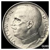 1925-R Italy 50 Centesimi UNCIRCULATED