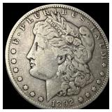 1892-O Silver Morgan Dollar LIGHTLY CIRCULATED