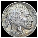 1915-D Buffalo Nickel CHOICE AU