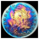 1820 Capped Bust Half Dollar CLOSELY UNCIRCULATED