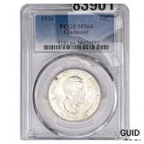 1936 Cincinatti Half Dollar PCGS MS64