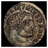 Roman Empire Licinius I 284-305 Bi Nummus UNCIRCU