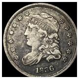 1836 Capped Bust Half Dime NEARLY UNCIRCULATED