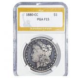 1880-CC Morgan Silver Dollar PGA F15