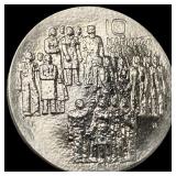 1977 Finland Silver 10 Markkaa UNCIRCULATED