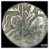 India Rajput 700-1000  Silver Jital NEARLY UNCIRC