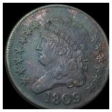1809 Classic Head Half Cent HIGH GRADE