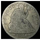 1855-O Seated Liberty Half Dollar NICELY CIRCULATE