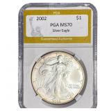 2002 Silver Eagle PGA MS70