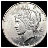 1922 Silver Peace Dollar UNCIRCULATED