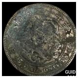 Japan Meji Period Silver 1 Yen Chopmarks NEARLY U