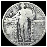 1927-S Silver Standing Liberty Quarter NICELY CIRC