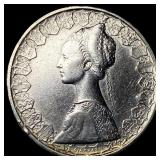 1993-R Italy .2953oz Silver 500 Lire CLOSELY UNCIR