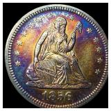 1856 Seated Liberty Quarter CLOSELY UNCIRCULATED
