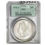 1879-S Morgan Silver Dollar PCGS MS63