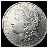 1902 Morgan Silver Dollar CLOSELY UNCIRCULATED