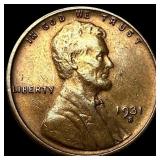 1931-S Lincoln Wheat Cent CLOSELY UNCIRCULATED