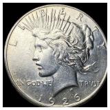 1926-S Silver Peace Dollar CLOSELY UNCIRCULATED