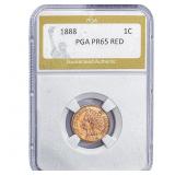 1888 Indian Head Cent PGA PR65 RED