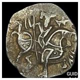 India Rajput 700-1000  Silver Jital NEARLY UNCIRC