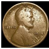 1914-D Lincoln Wheat Cent NICELY CIRCULATED