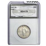 1917-S Standing Liberty Quarter NGS MS65 FH