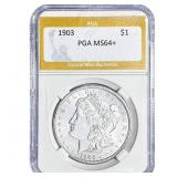 1903 Morgan Silver Dollar PGA MS64+