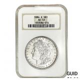 1884-S Morgan Silver Dollar NGC AU53