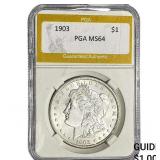 1903 Morgan Silver Dollar PGA MS64