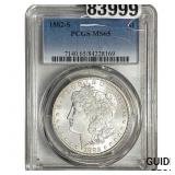 1882-S Morgan Silver Dollar PCGS MS65