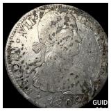 1809 Mexico Silver 8 Reales NEARLY UNCIRCULATED