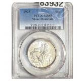 1925 Stone Mountain Half Dollar PCGS MS65