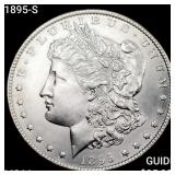 1895-S Morgan Silver Dollar CHOICE BU
