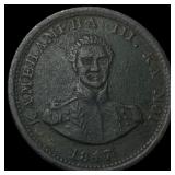 1847 Hawaii Copper Cent CLOSELY UNCIRCULATED