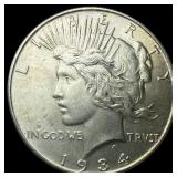 1934 Peace Silver Dollar UNCIRCULATED