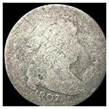 1807 Draped Bust Half Dollar NICELY  CIRCULATED
