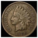 1886 Indian Head Cent LIGHTLY CIRCULATED