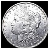 1901 Morgan Silver Dollar CLOSELY UNCIRCULATED
