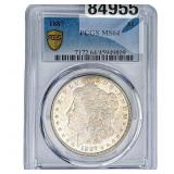 1884 Morgan Silver Dollar PCGS MS64